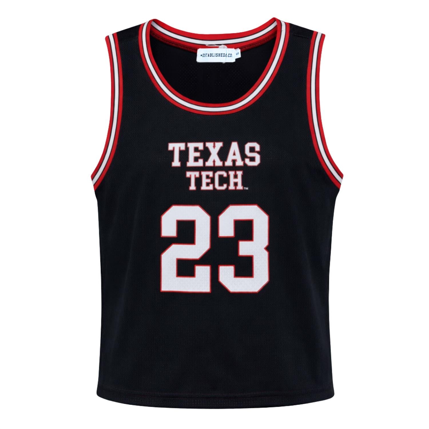 Established And Co. - Women's #23 Crop Basketball Jersey