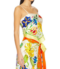 Alemais - Flores Scarf Top