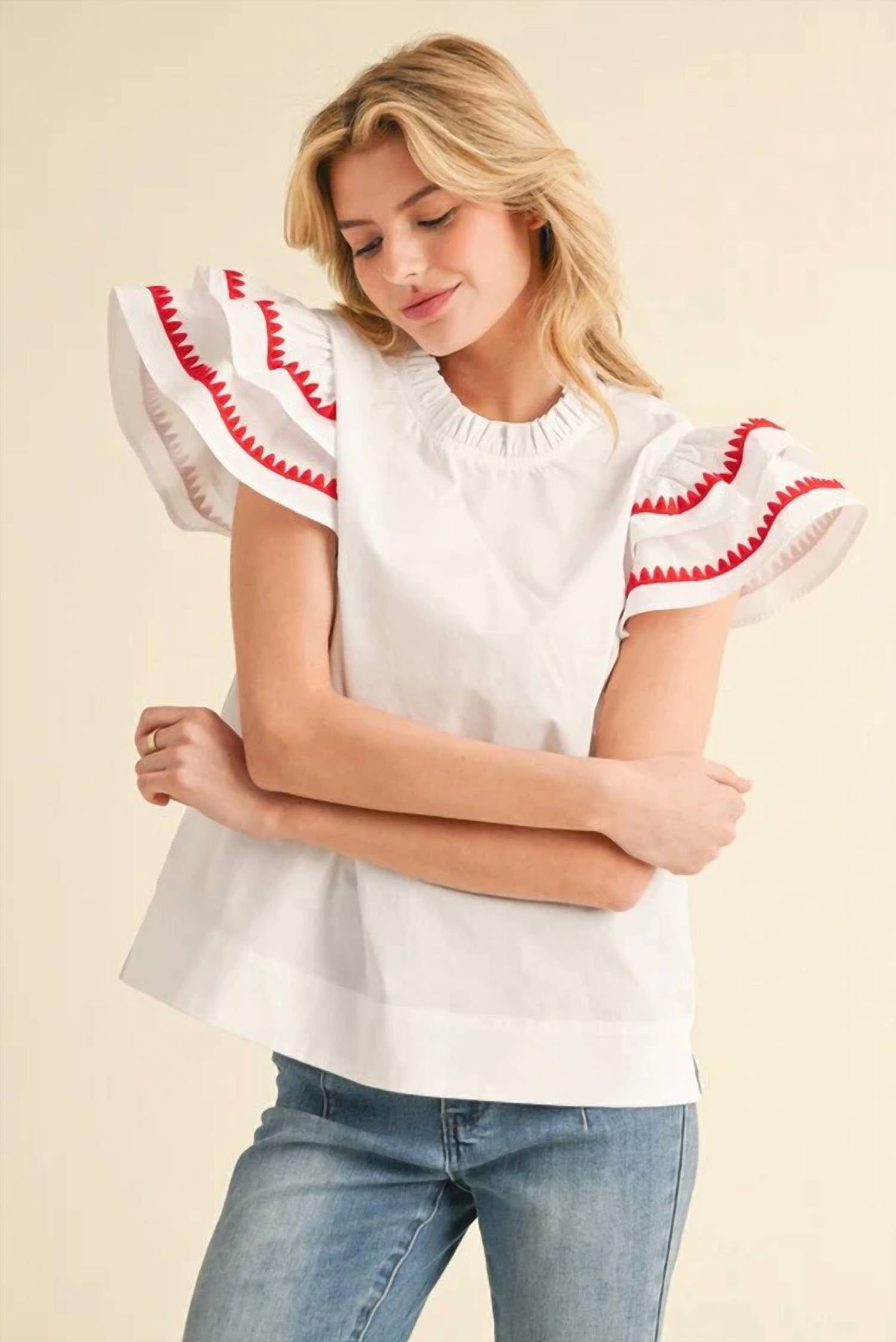 Jodifl - Red Rover Top