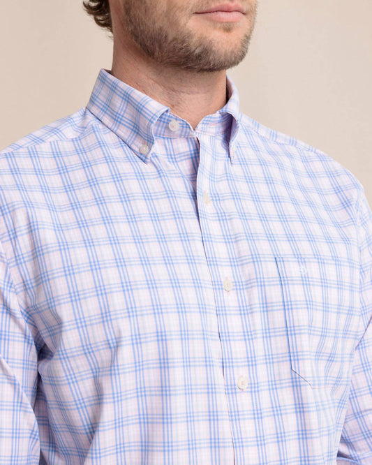Southern Tide - Burkes Beach Plaid Performance Button Shirt