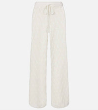 FAITHFULL THE BRAND FIO PANT in pointelle knit vintage white - women's pants - view 4