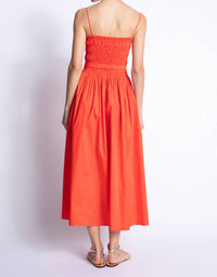 Karina Grimaldi - Panama Smocked Midi Dress