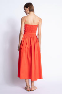 Karina Grimaldi - Panama Smocked Midi Dress
