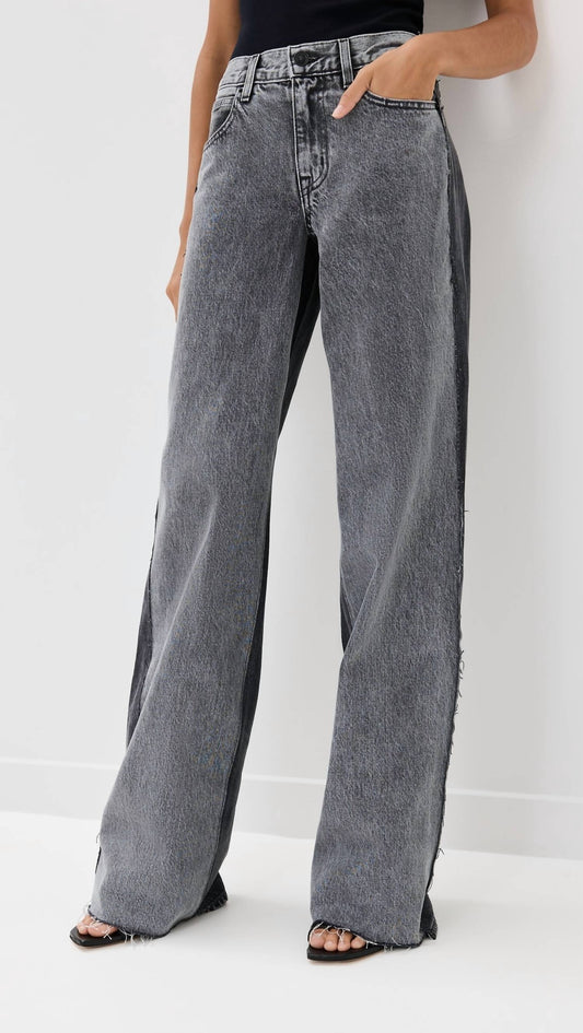 Slvrlake - Re-work Mica Panelled Jean