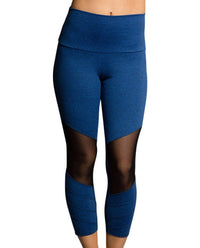 Onzie - Women's Mesh Moto Capri Leggings