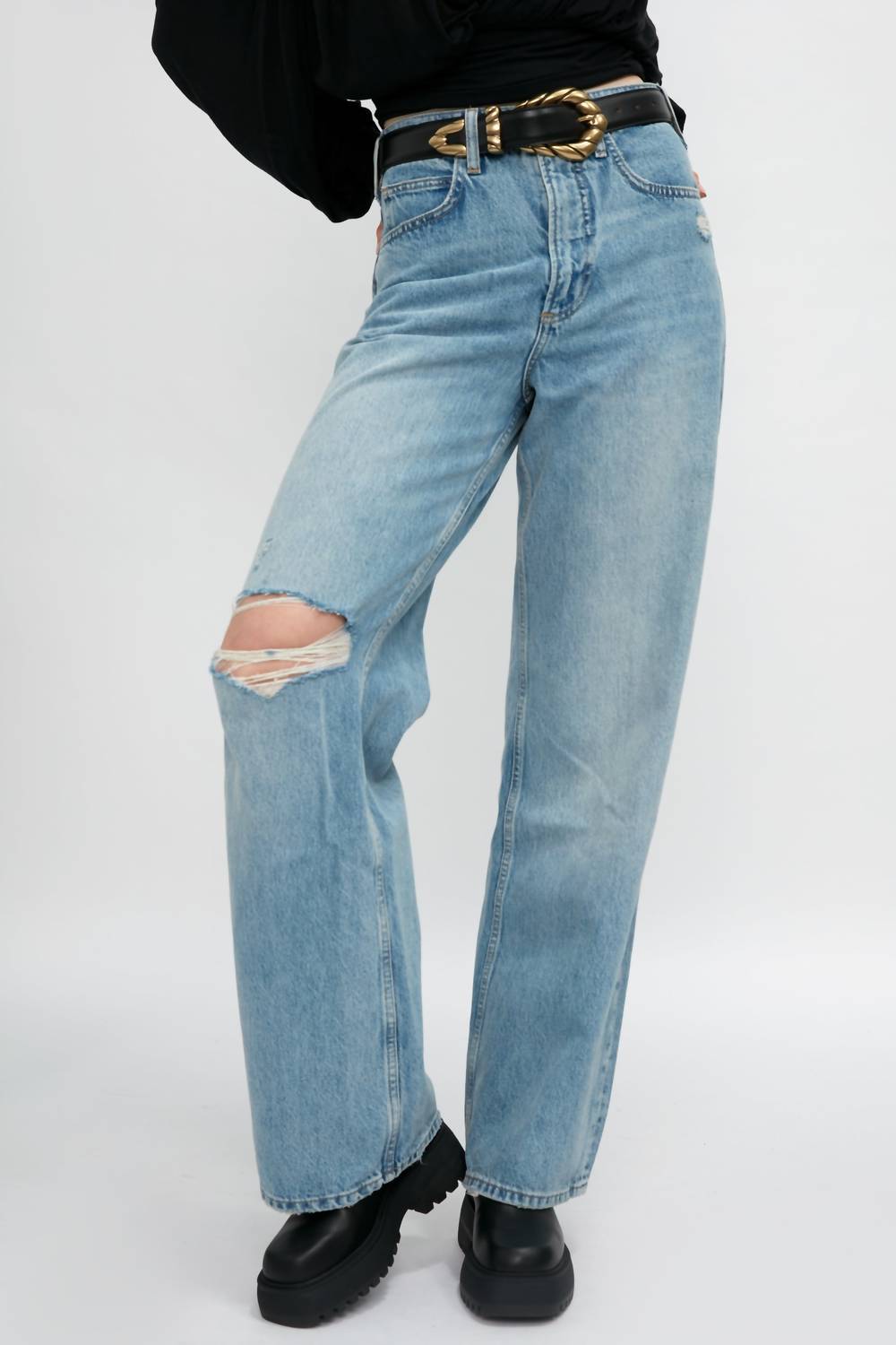Frame - Le High N Tight Wide Leg Jean
