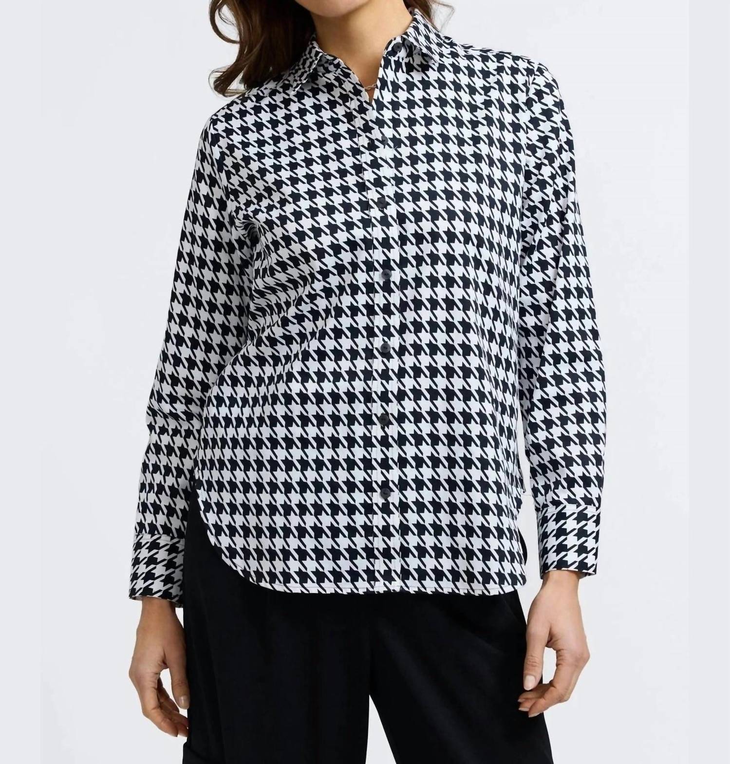 Foxcroft - Meghan Longsleeve Shirt