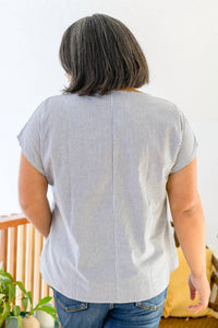 Andree By Unit - Canopy Of Crushes Striped Floral Top