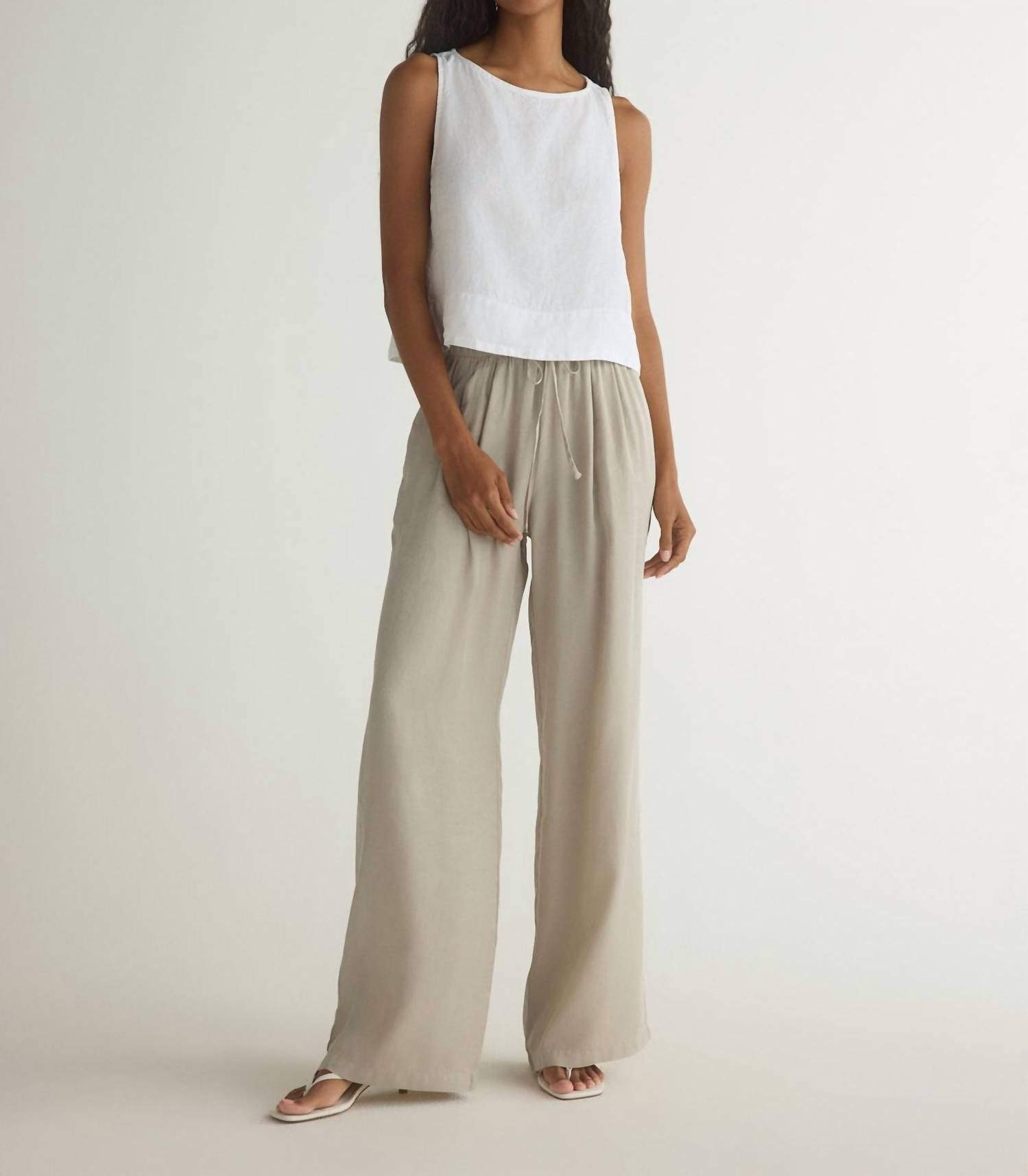 Bella Dahl - Wide Leg Pleated Pant