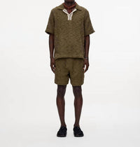 Oas - Pine Verve Palmer Crochet Shirt