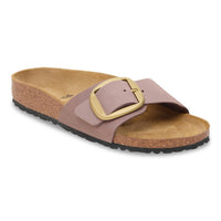 BIRKENSTOCK Women's Madrid Big Buckle Sandal in faded purple - women's sandal