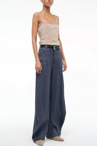 Staud - Harrison Barrel-leg Pant