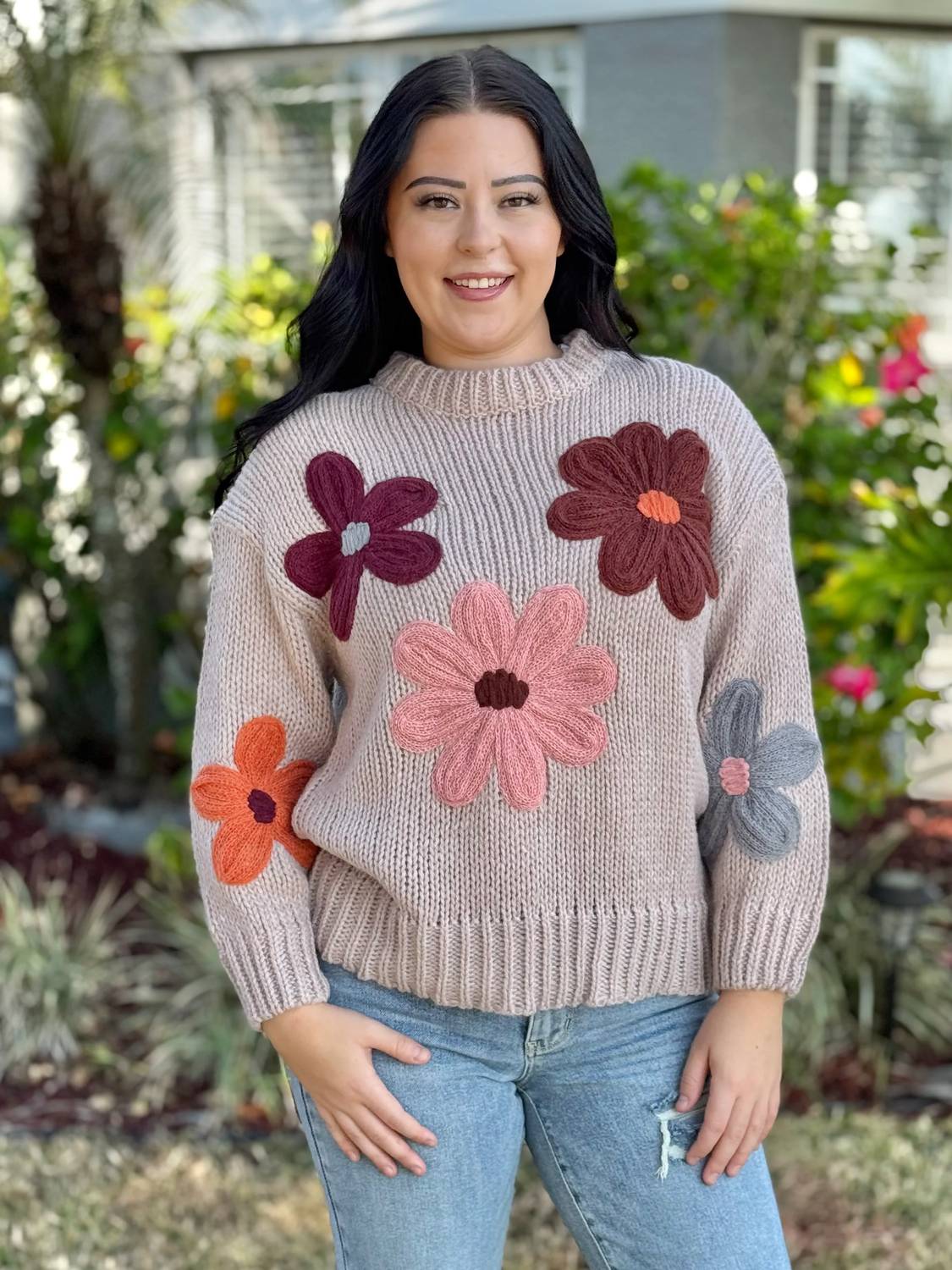Katydid - Coming Up Daisies Sweater