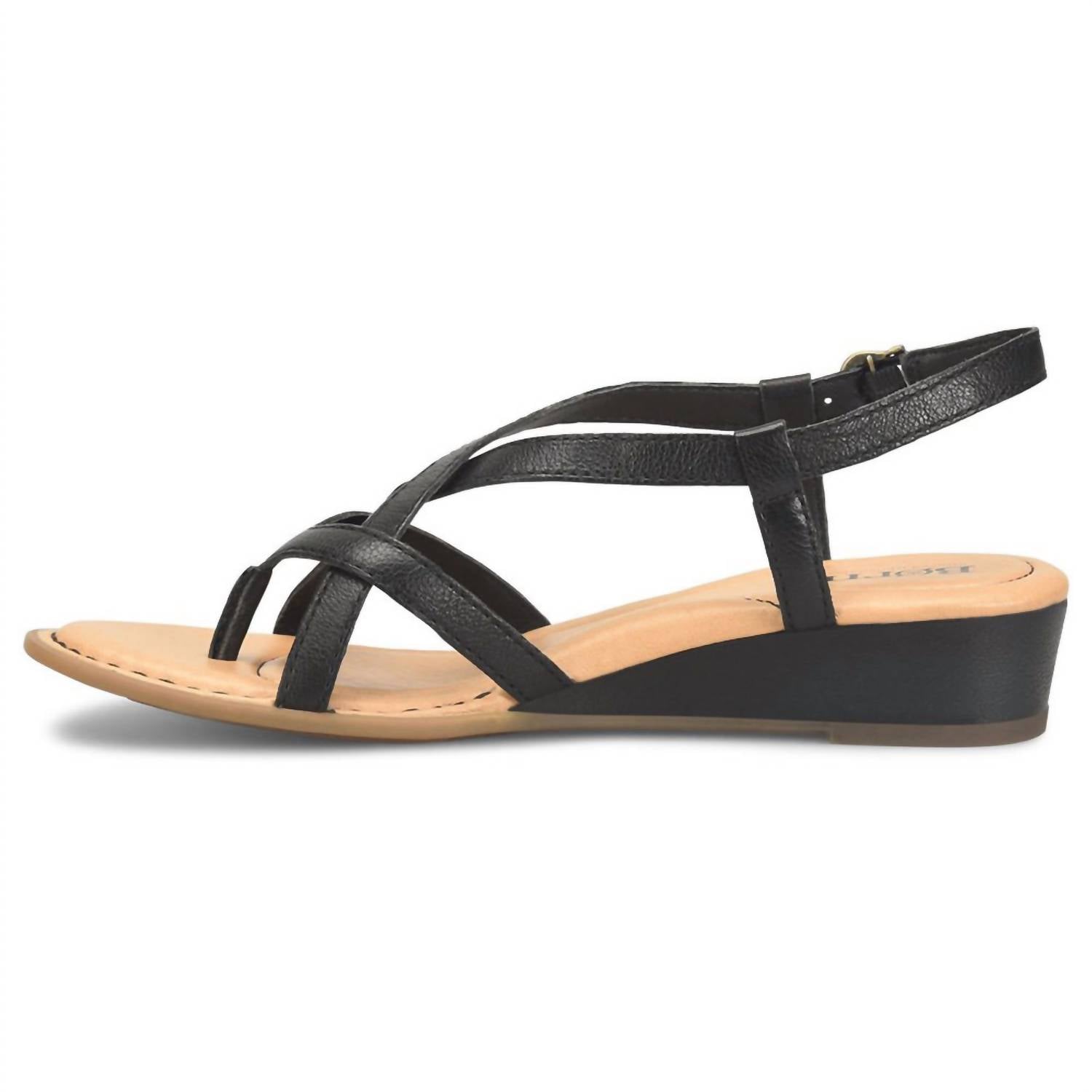 Born Women's Sibyl Sandal in black - women's sandal - alternate view