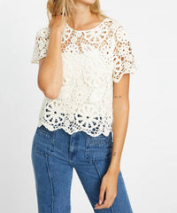 Caballero - Carmen Short Sleeve Top
