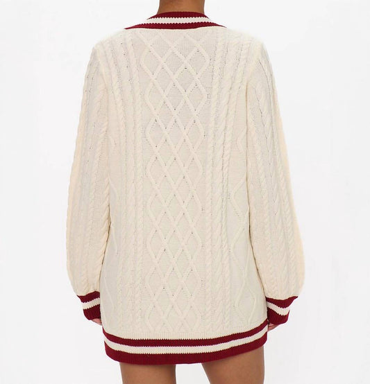 Show Me Your Mumu - Women's Varsity Sweater Dress