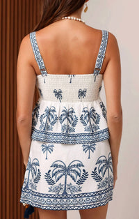 Shore - Palmer Pin-tuck Pleated Bust Top