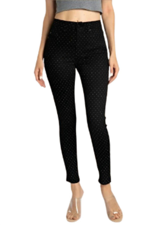 Kancan - Dotted Skinny Pants