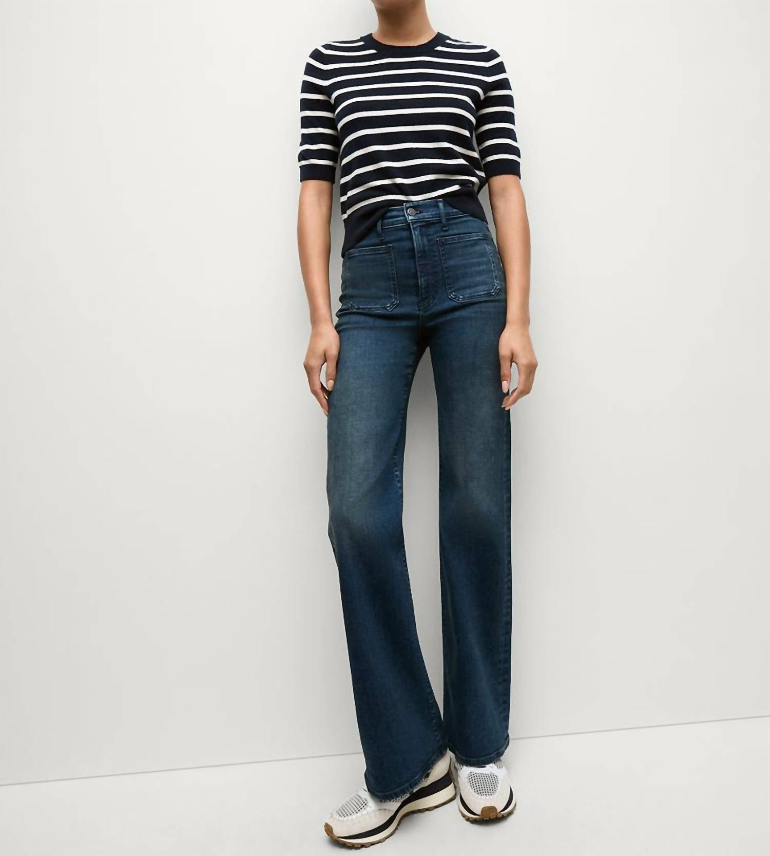 Veronica Beard - Shana Cashmere Striped Sweater