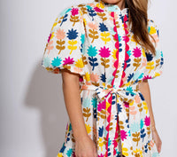 Ivy Jane - Tulips In A Row Mini Dress