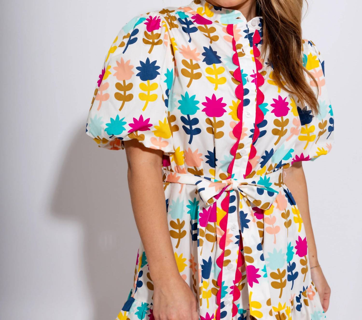 Ivy Jane - Tulips In A Row Mini Dress