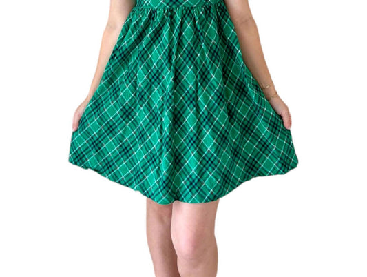 Mittoshop - Plaid Christmas Mini Dress