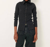 Sessun - Shimoteka Roll-neck Cardigan