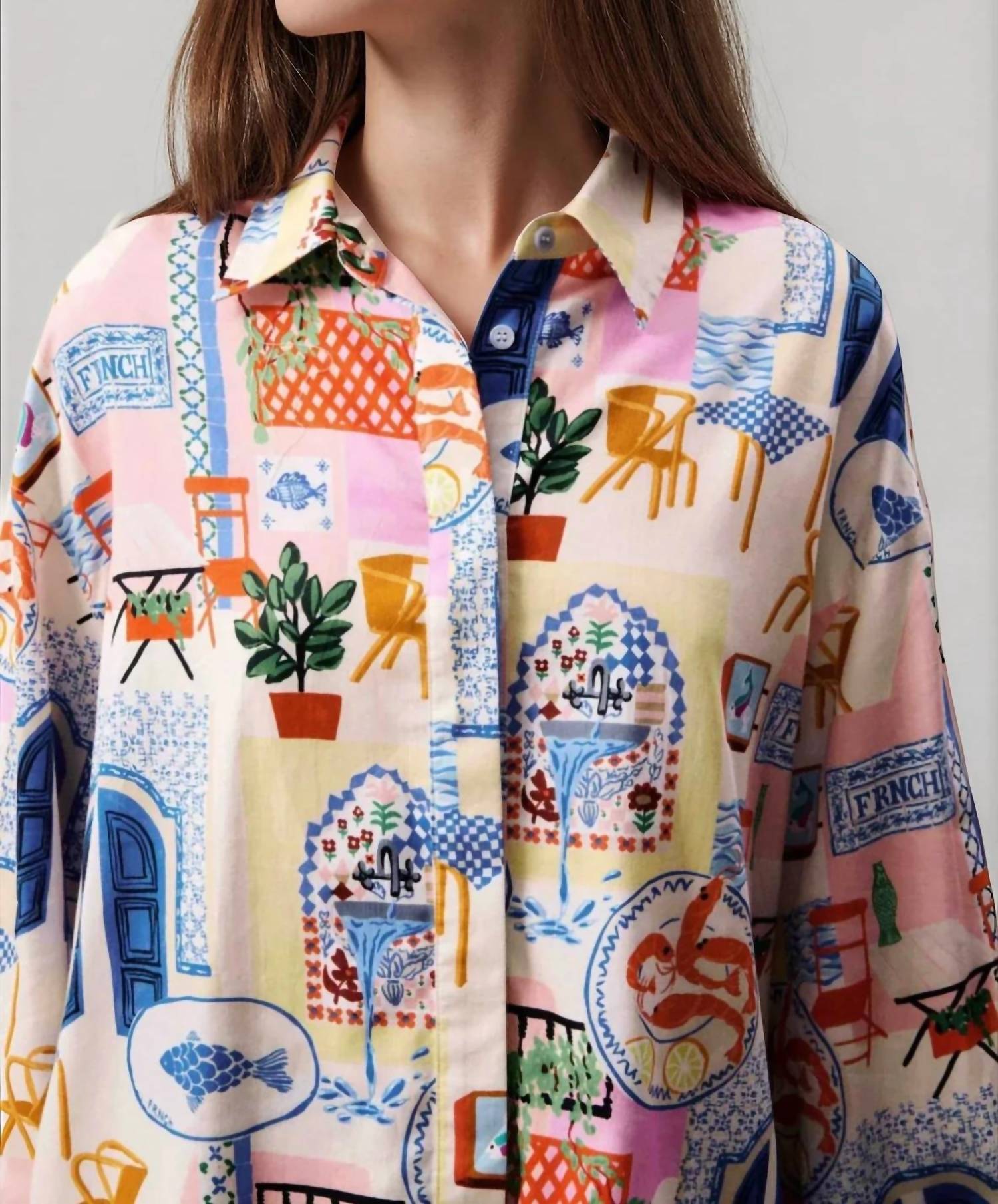 Frnch - TOPAZE Water's Edge Shirt