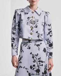 Bytimo - Tailored Long Sleeve Satin Jacket