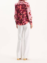 Tyler Boe - Chloe Leaves Print Shirt