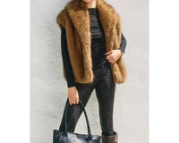 Dress Forum - Snow Angel Collared Furry Vest