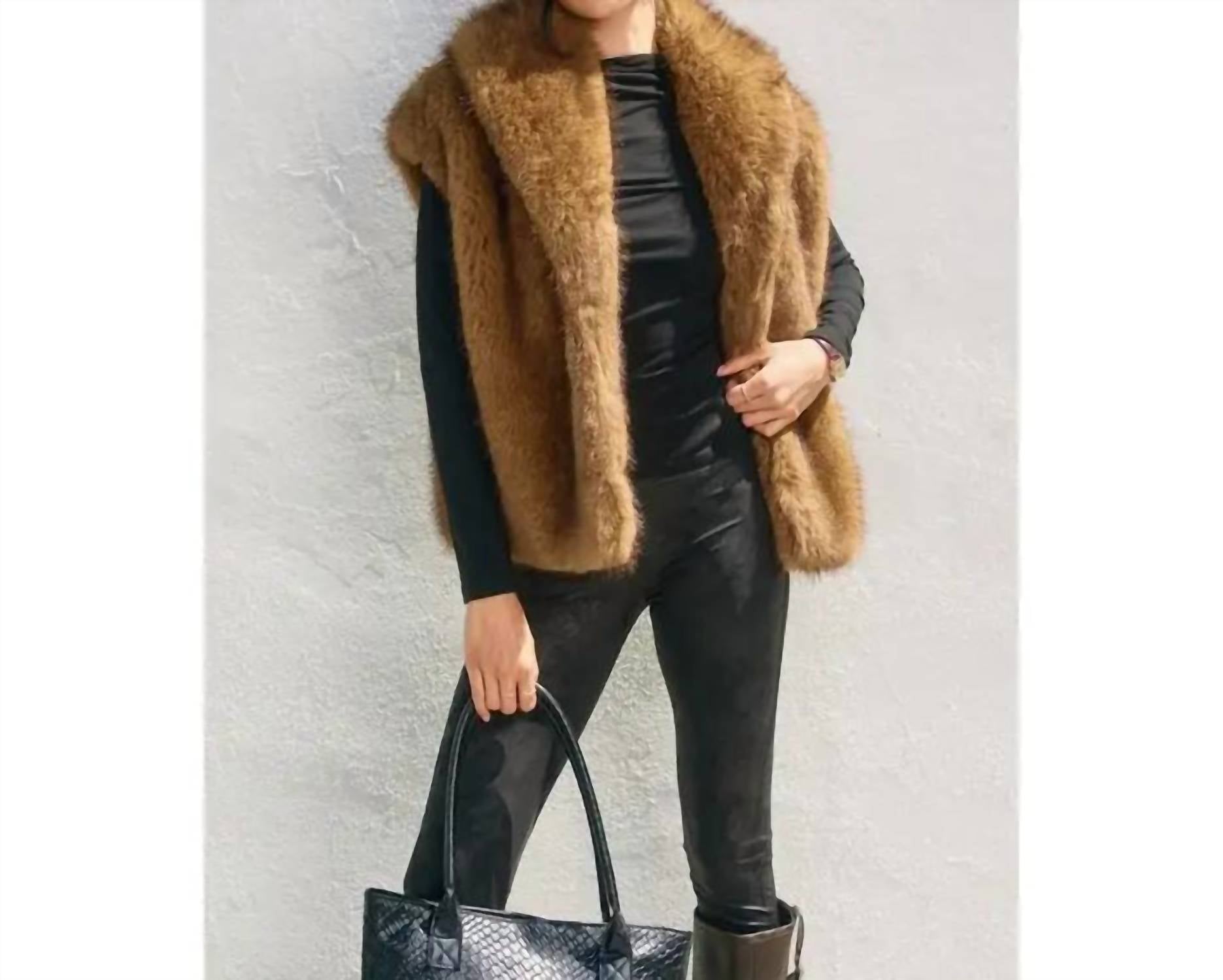 Dress Forum - Snow Angel Collared Furry Vest