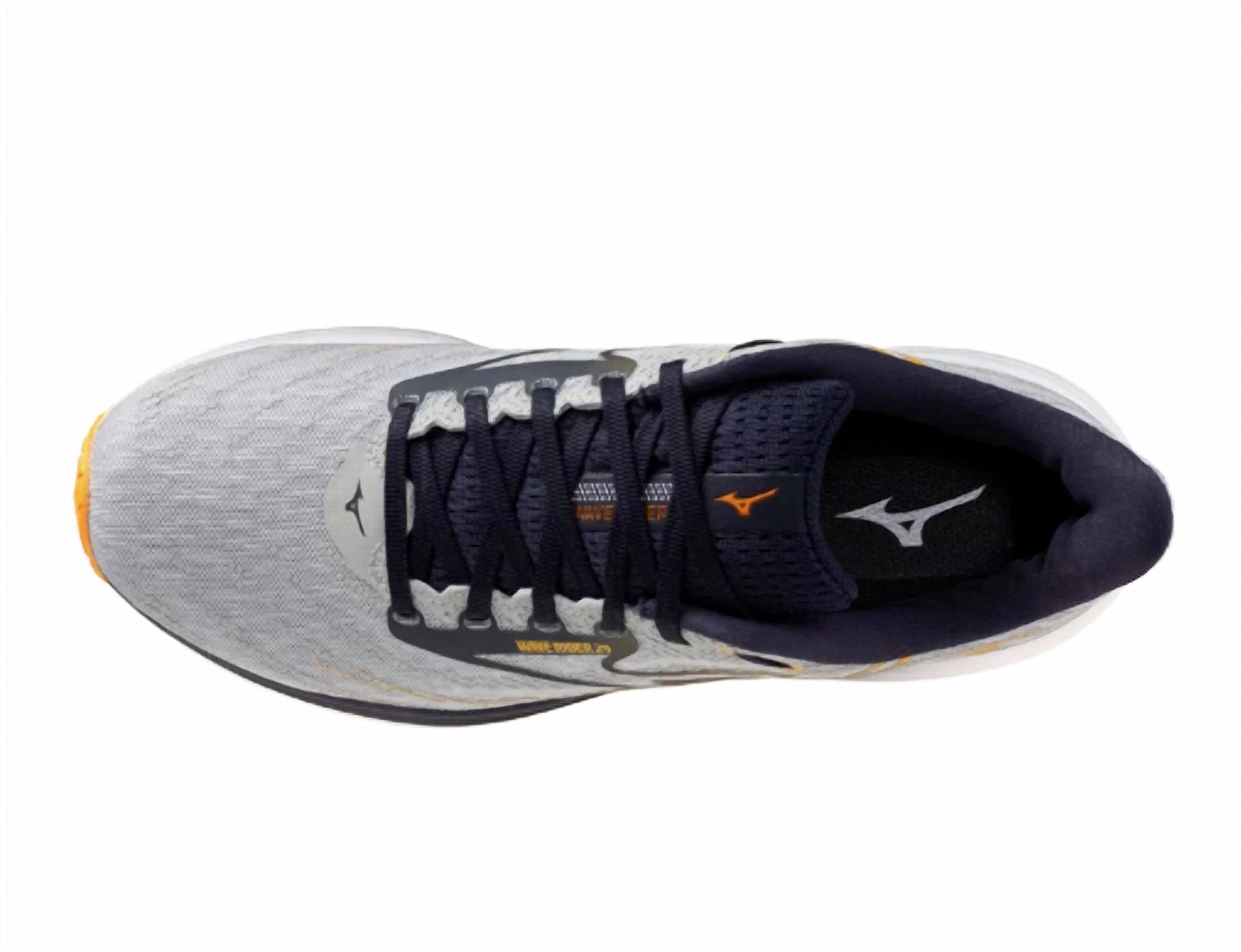 MIZUNO Men's Wave Rider 29 Running Shoes in harbor mist baritone blue - men's sneaker - alternate view