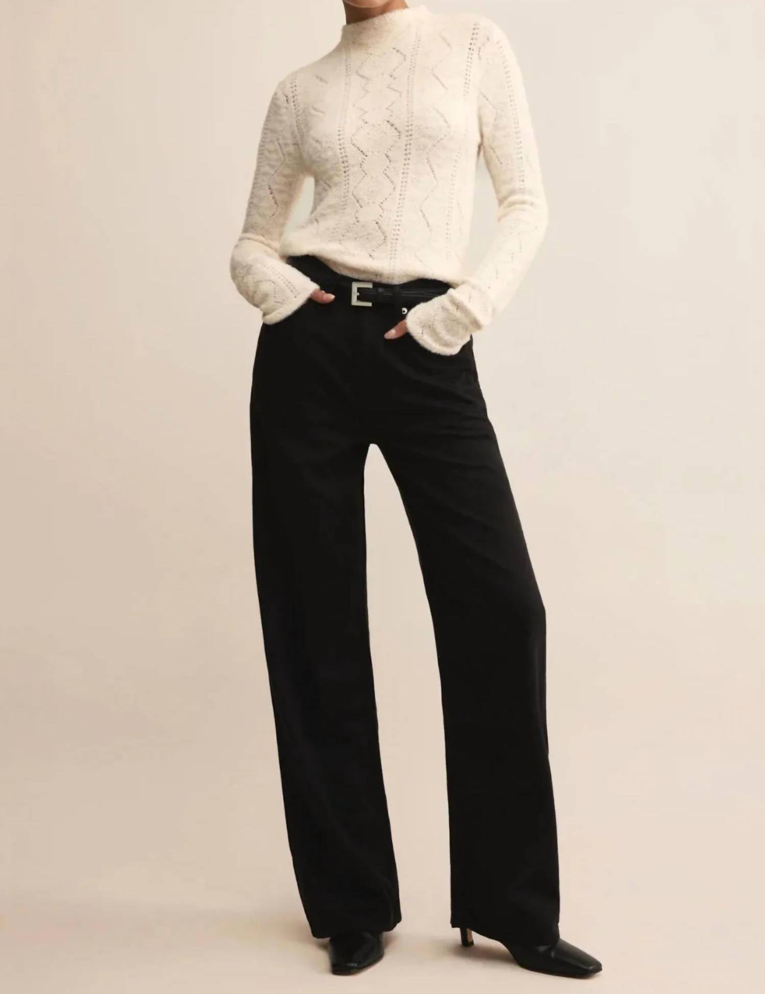 Z Supply - Milly Pointelle Sweater