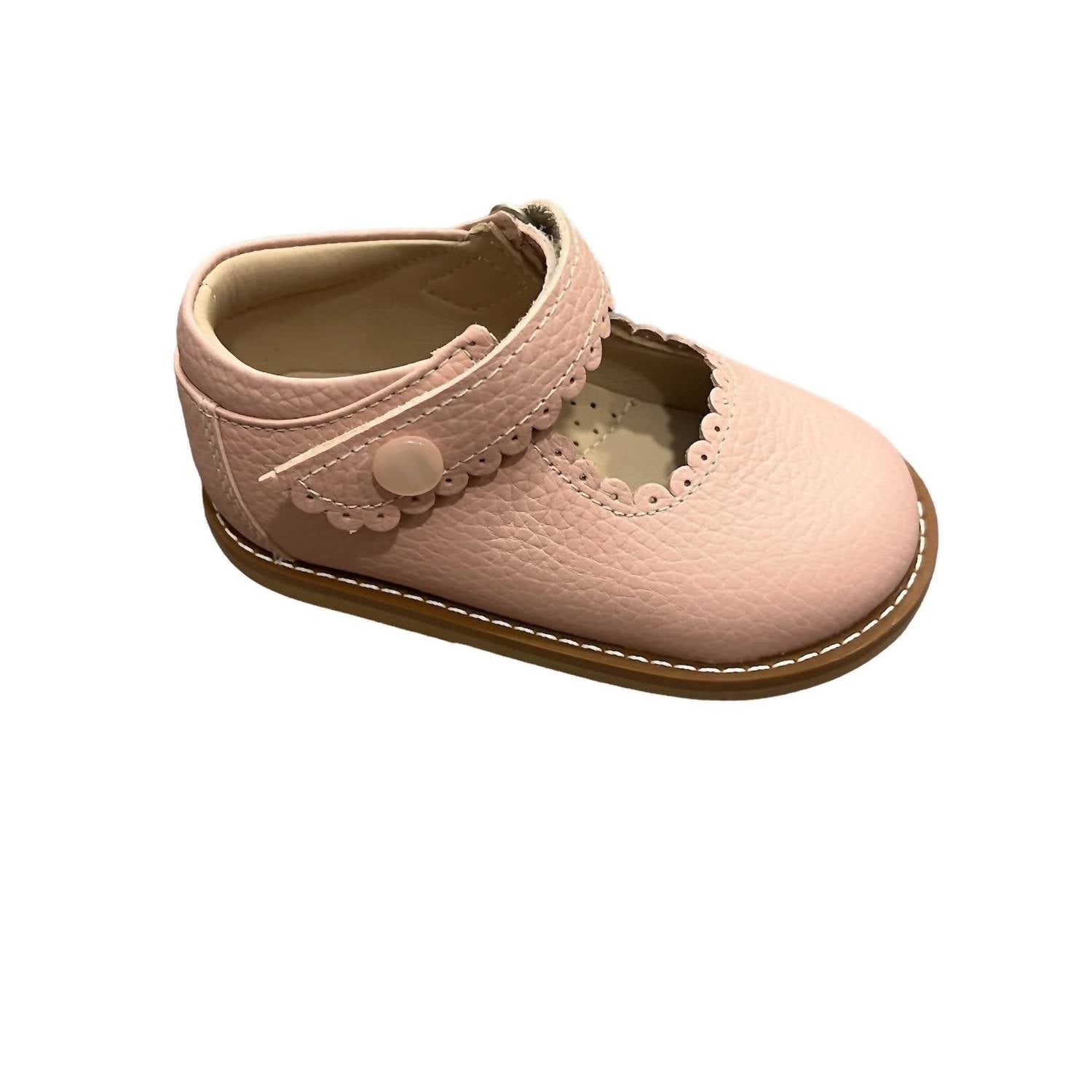 Elephantito - Girls First Walker Leather Mary Jane