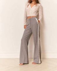 Loveshackfancy - Oriaith Lace Trimmed Trousers