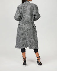 WOOL COAT WITH HIGH NECK