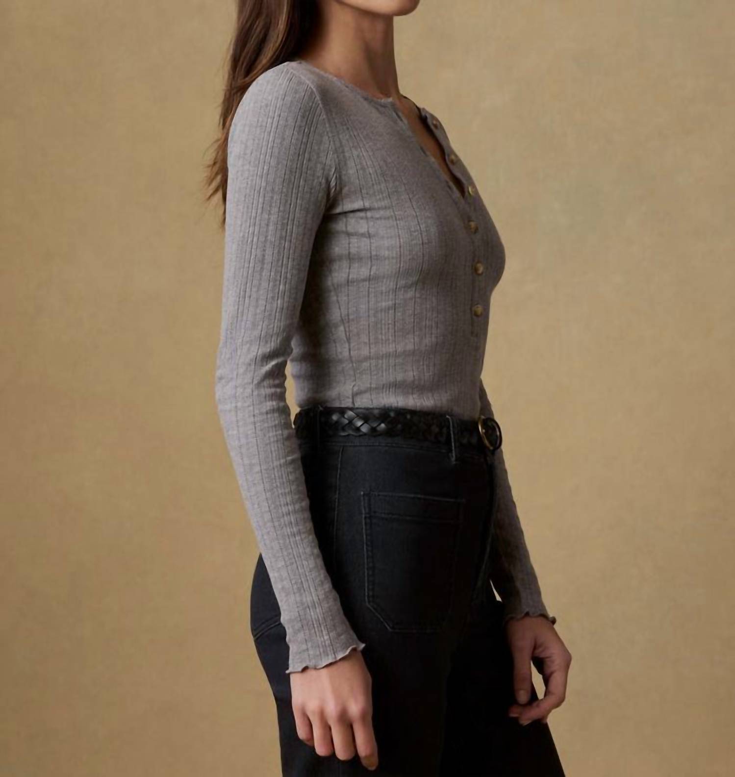 Faherty - Paradise Pointelle Henley Top