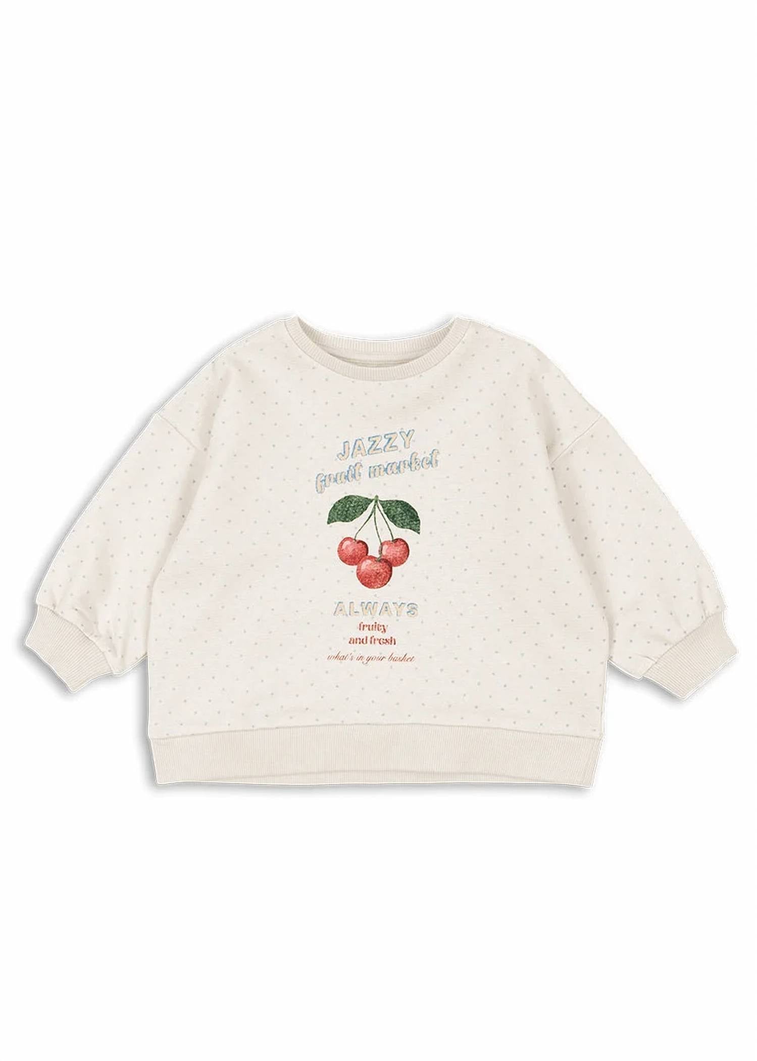 Konges Sløjd - Kid's Loupy Lou Cherry Sweatshirt