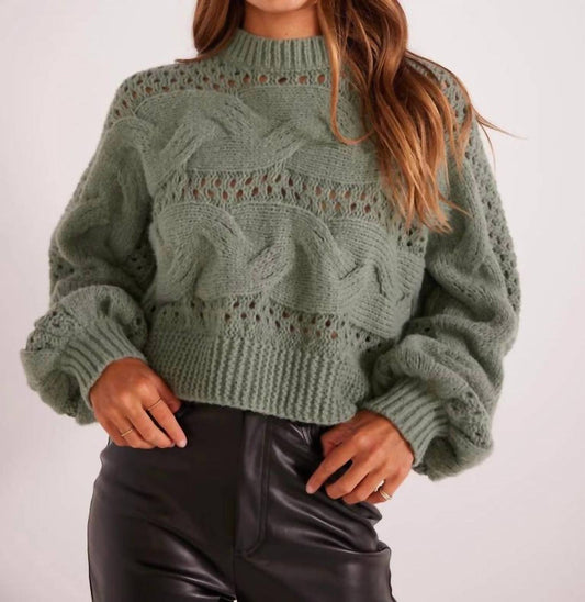 Minkpink - Kaine Cable Sweater