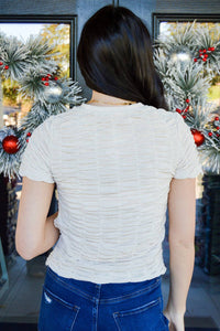 Tcec - Chic Ruched Top