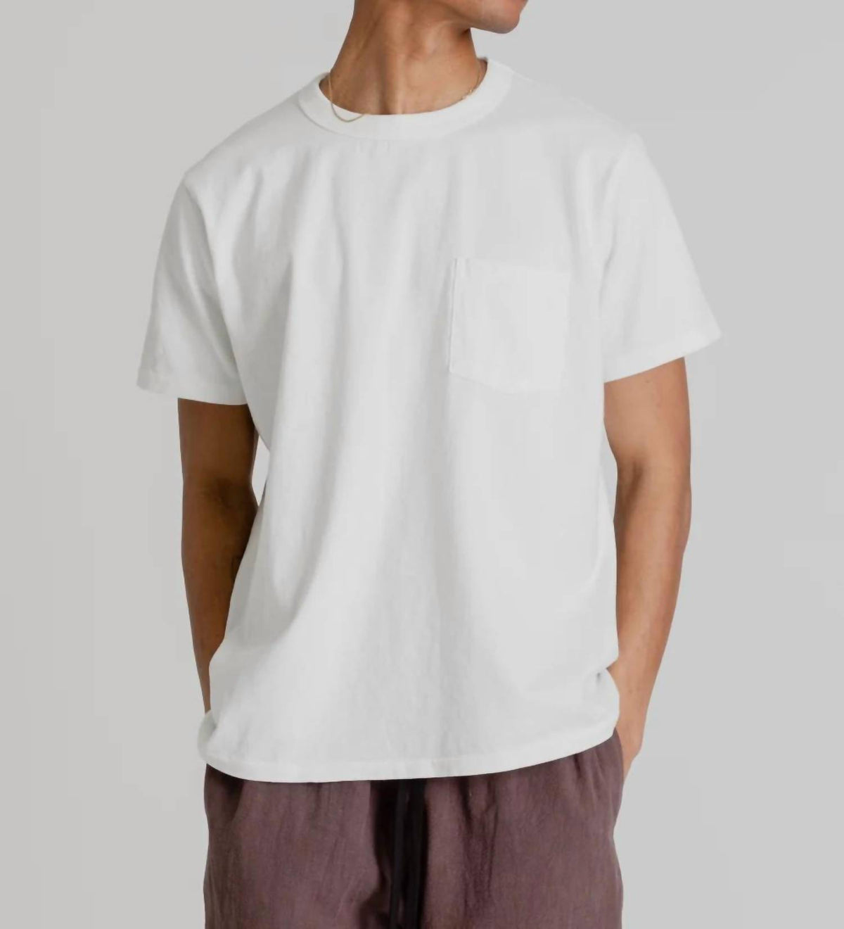 Velva Sheen - Pigment Dyed Crew Pocket Tee