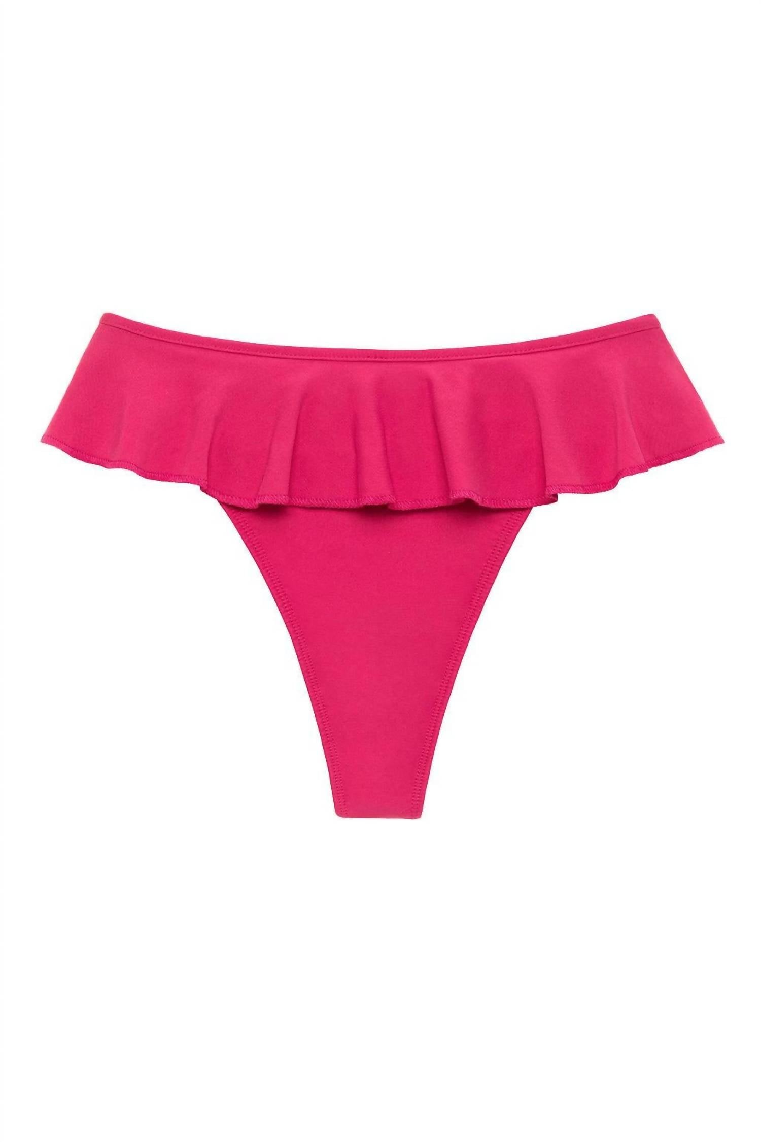 Montce - Tamarindo Ruffle Bikini Bottom