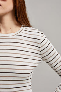 Asher - Libby Striped Long Sleeve Top