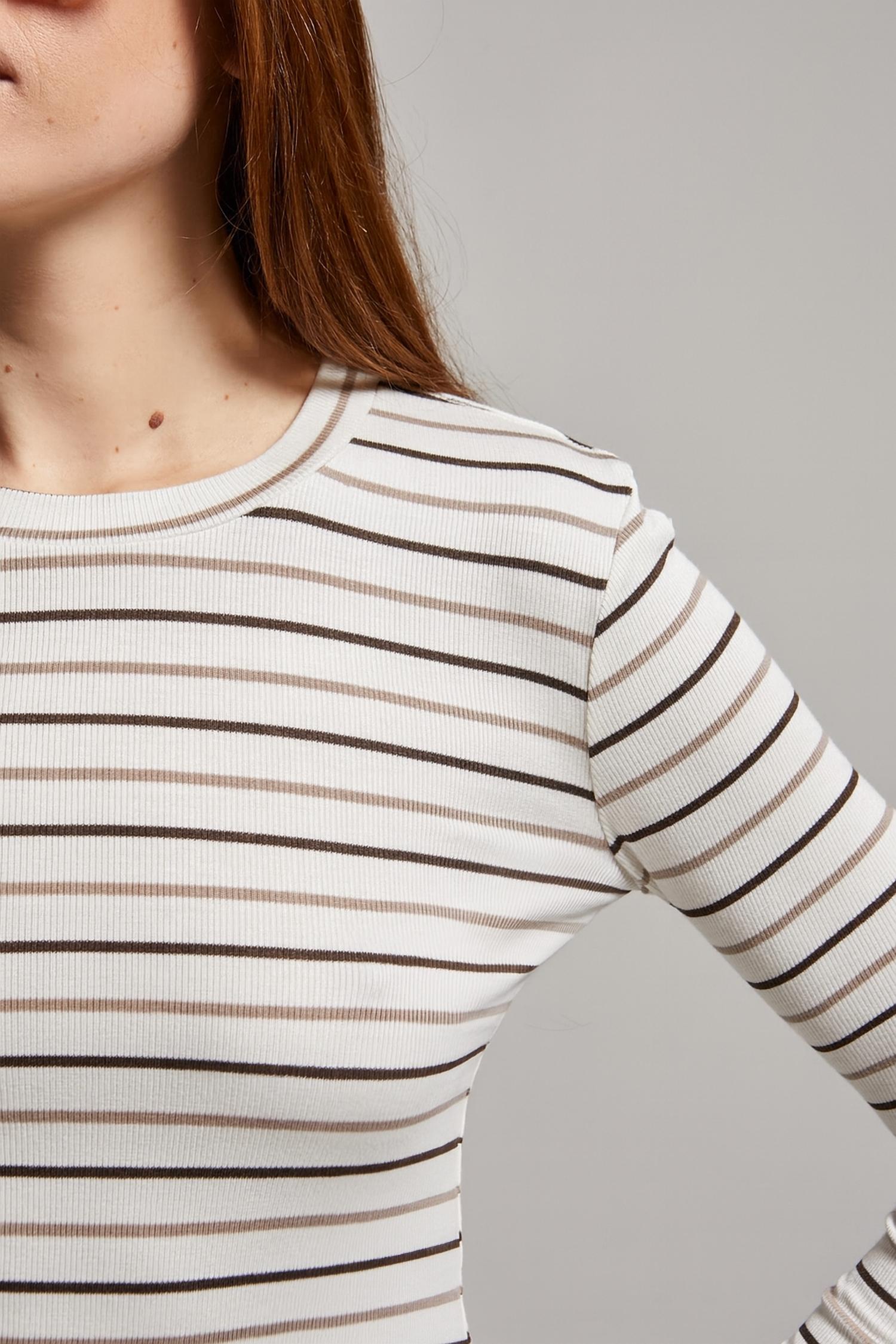 Asher - Libby Striped Long Sleeve Top