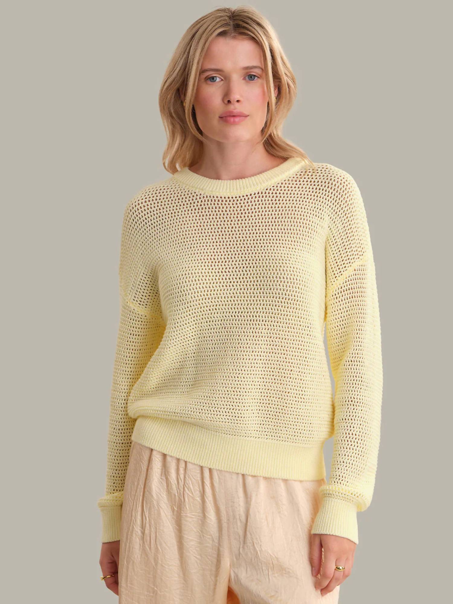 525 America - Iris Cotton Open Stitch Sweater