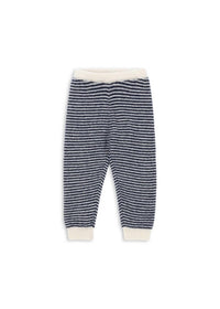 Konges Sløjd Kids' Berle Knit Pants in blue butter - kids' joggers