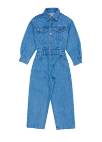 The New Society - Girls Woodland Denim Jumpsuit