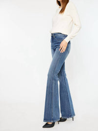 Kancan - High Rise Flare Jeans