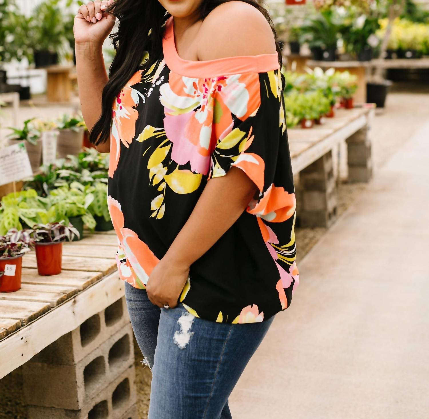 Grand Design Floral Top